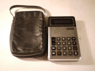 Rare Vintage Calculator Sanyo Model Icc - 810 photo