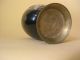 Old Estate Chinese Lacquer Metal Vase Inlaid Shell Mop Flower Ikebana Container Vases photo 2