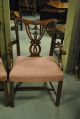 Chippendale Style Mahogany Dining Room Chairs,  Set Of 6,  By Mahogany Post-1950 photo 1