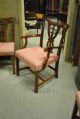 Chippendale Style Mahogany Dining Room Chairs,  Set Of 6,  By Mahogany Post-1950 photo 2
