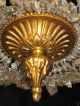 French Bronze & Crystal 10 Ligt Chandelier Made In Europe In The 1940s Chandeliers, Fixtures, Sconces photo 5