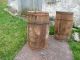 Vintage Primitive Wooden Whiskey Nail Keg Barrel Wine Beer Barrels Primitives photo 3