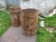 Vintage Primitive Wooden Whiskey Nail Keg Barrel Wine Beer Barrels Primitives photo 5