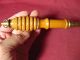 Exceptional 19th C Antique English Brass Telescoping Toasting Fork Metalware photo 2
