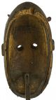 Antique Carved Wood & Iron Dan People Face Mask,  Ivory Coast,  African Other photo 1