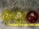 3 Colored Glass Floats Fishing Ball Buoy 7 
