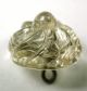 Antique Charmstring Glass Button Swirled Crystal Candy Mold W/ Swirl Back Buttons photo 1