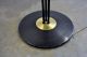 Lightolier Vtg Mid Century Modern Deco Black Brass Torchiere Floor Lamp Marbro Mid-Century Modernism photo 10