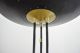 Lightolier Vtg Mid Century Modern Deco Black Brass Torchiere Floor Lamp Marbro Mid-Century Modernism photo 6