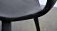 Cherner Plycraft Vtg Mid Century Modern Black Side Desk Dining Chair Eames Era Mid-Century Modernism photo 10