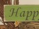 Happy Spring - Wood Sign - Small Wall Shelf Easter Decor Primitives photo 9
