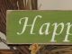 Happy Spring - Wood Sign - Small Wall Shelf Easter Decor Primitives photo 5