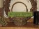 Happy Spring - Wood Sign - Small Wall Shelf Easter Decor Primitives photo 8