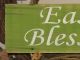 Easter Blessings - Wood Sign - Prim Wall Door Hanging Primitives photo 3