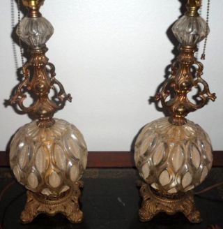 Antique/vintage Victorian Style Lamps (set Of 2) photo