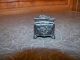 Antique Victorian Aesthetic Silverplate Ring Box Flower Design Other photo 3