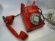 Very Stylish Old Red Bakelite Telephone - Knightsbridge - Rare - L@@k Art Deco photo 10