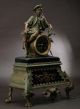 1850 Samuel Marti Cie. French Clock Clocks photo 4