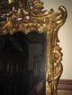 Antique Mirror 19thc Gold Gesso Mirror 54 