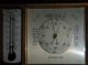 Angelus Sentry Weather Station Tabletop Travel/ Desk Clock 8 Day Swiss Barometer Clocks photo 3