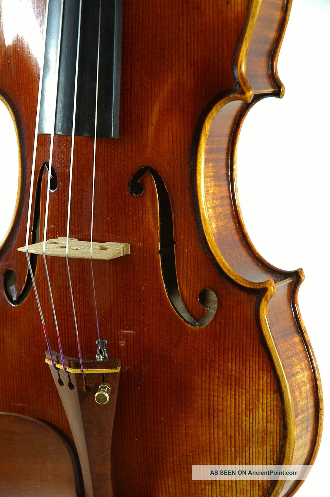 Fascinating Italian Violin By Nicola Ponti C.  1999 4/4 Old Antique.  Violino String photo