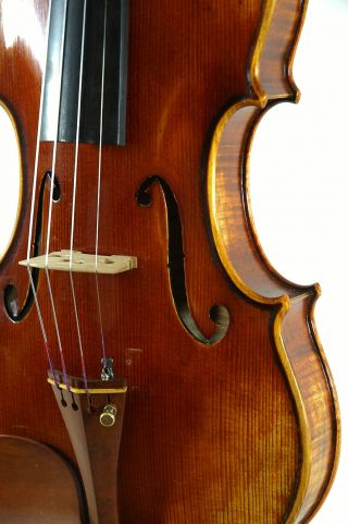 Fascinating Italian Violin By Nicola Ponti C.  1999 4/4 Old Antique.  Violino photo
