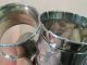 2 Different Unmarked Silver Plated Napkin Ring 1 Heavy Embossed & 1 Beaded Edge Napkin Rings & Clips photo 1