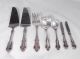 67pc Complete Sterling Silver Flatware Set,  El Grandee By Towle,  7 Servers 143oz Towle photo 3