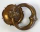 Antique Bronze Pair Of Very Heavy Door Knockers Door Bells & Knockers photo 2
