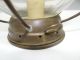 Antique Perkins Marine Lamp & Hdwe Perko 6” Metal Round Globe Nautical Lantern Lamps & Lighting photo 4