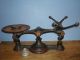 Large Victorian Tole Painted Country Store Scale Scales photo 1