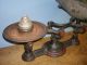 Large Victorian Tole Painted Country Store Scale Scales photo 2