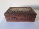 Hand Carved Wooden Storage Box Boxes photo 1