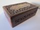 Hand Carved Wooden Storage Box Boxes photo 4
