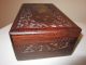 Hand Carved Wooden Storage Box Boxes photo 5