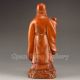Hand - Carved Chinese Wood Statue - Fortune Taoism Deity & Kid Nr Men, Women & Children photo 5