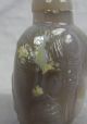 Antique Carved Grey Jade Snuff Bottle Snuff Bottles photo 4