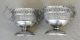 Wmf Art Nouveau German Silver‪ ‬plated Brass Two Centerpieces Bowls End 19th Cen Bowls photo 3