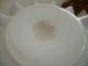 Stunning Antique Victorian 1870 ' S Ruby Milk Glass Hand Painted Fluted Bowl Bowls photo 9