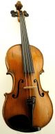 Very Good Antique 15 1/4 Inch Viola,  Probably Saxon C.  1900 String photo 10
