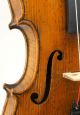 Very Good Antique 15 1/4 Inch Viola,  Probably Saxon C.  1900 String photo 6