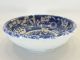 120404 Vintage Japanese Mino Inban Plate - Printed Porcelain Donburi / Hachi Bowl Bowls photo 2