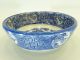 120405 Vintage Japanese Mino Inban Plate - Printed Porcelain Donburi / Hachi Bowl Bowls photo 4