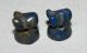 2 Ancient Lapis Lazuli Beads Egyptian Rare Guaranteed Authentic Egyptian photo 1