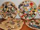 Antique Estate Button Collection Lot Rare - Glass - Metal - Victorian - Lacy B1 Buttons photo 6