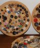 Antique Estate Button Collection Lot Rare - Glass - Metal - Victorian - Lacy B2 Buttons photo 9