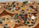 Antique Estate Button Collection Lot Rare - Glass - Metal - Victorian - Lacy B3 Buttons photo 1