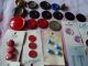 Antiqtue Buttons Carved,  Plastic Glass,  Fancy,  Celluloed,  From All Over The Country Buttons photo 7