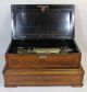 Antique Marquetry Inlay Rosewood 4 - Cylinder Victorian Music Box Paillard Quality Other photo 5