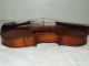 Antique 19th Century Handmade German Violin With Case; Germany String photo 9